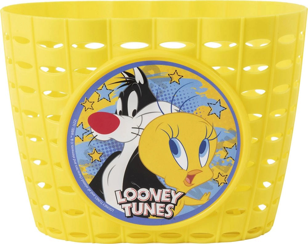 Cestino portaoggetti ciclo bici  bambino Looney Tunes Titti Silvestro
