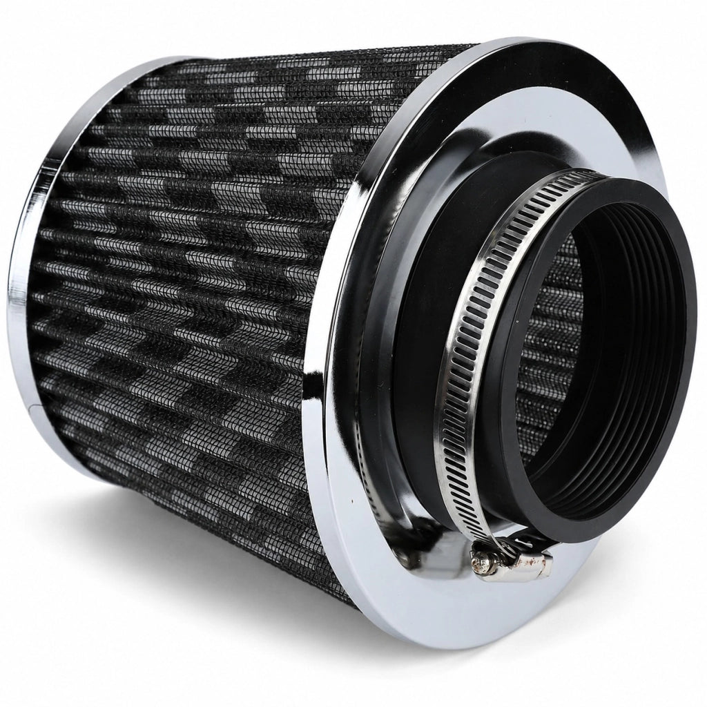 Filtro Aria Conico Auto 76 mm Alto Flusso Universale SY-LQQ0103