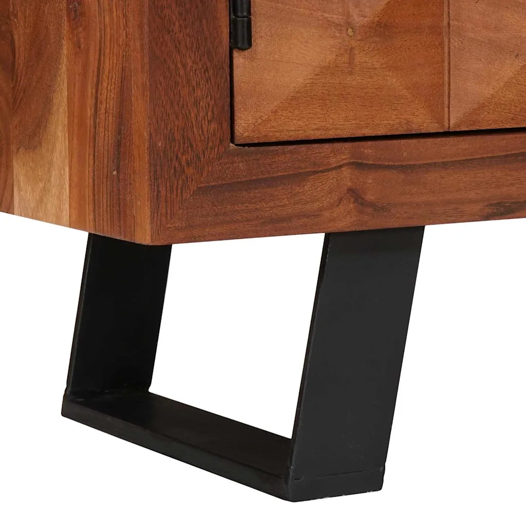 vidaXL Armadi e Supporti per Storage di Media Marrone 112 x 30 x 48 cm