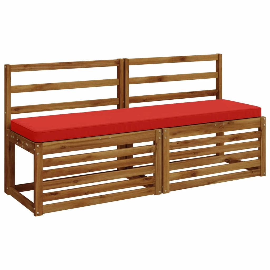 Cuscino per Panchina a 1 Pezzo VUGHT 100% Poliestere Rosso 951334