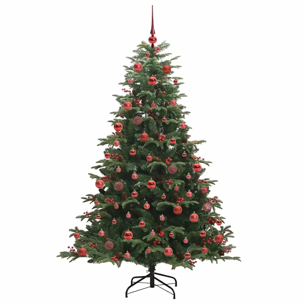 Albero di Natale artificiale con 300 LED Verde 180 cm 3395550