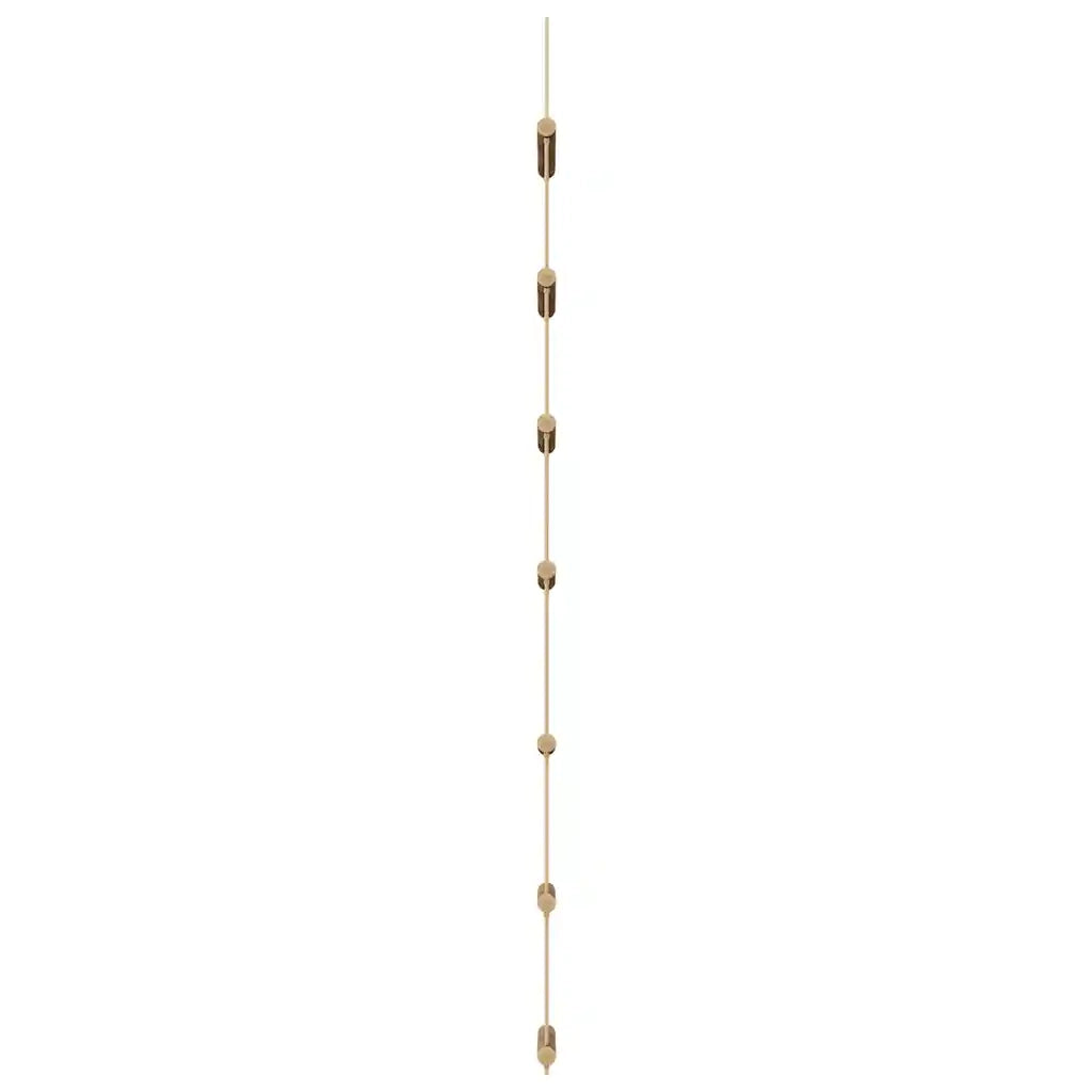 Decorazioni Parete a Forma di Scala 2 pz 30x100cm Ramo Naturale