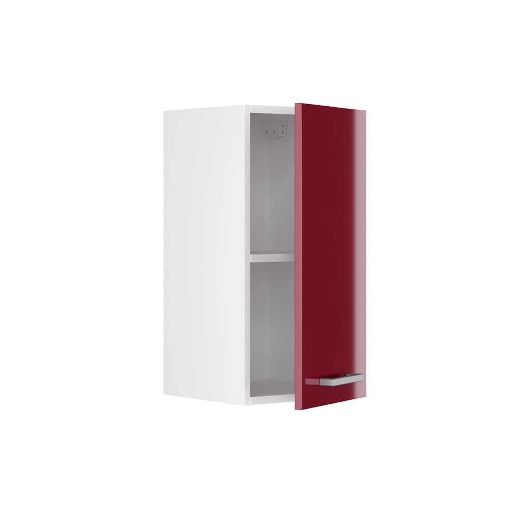 Vicco Pensile universale Rosso bordeaux lucido 30 cm con anta