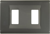 Placca Click 2F Grigio Scuro FEB 2582/GS