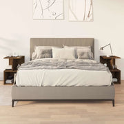 Comodini 2 pz Rovere Marrone 35x35x55 cm in Legno Multistrato cod mxl 30678