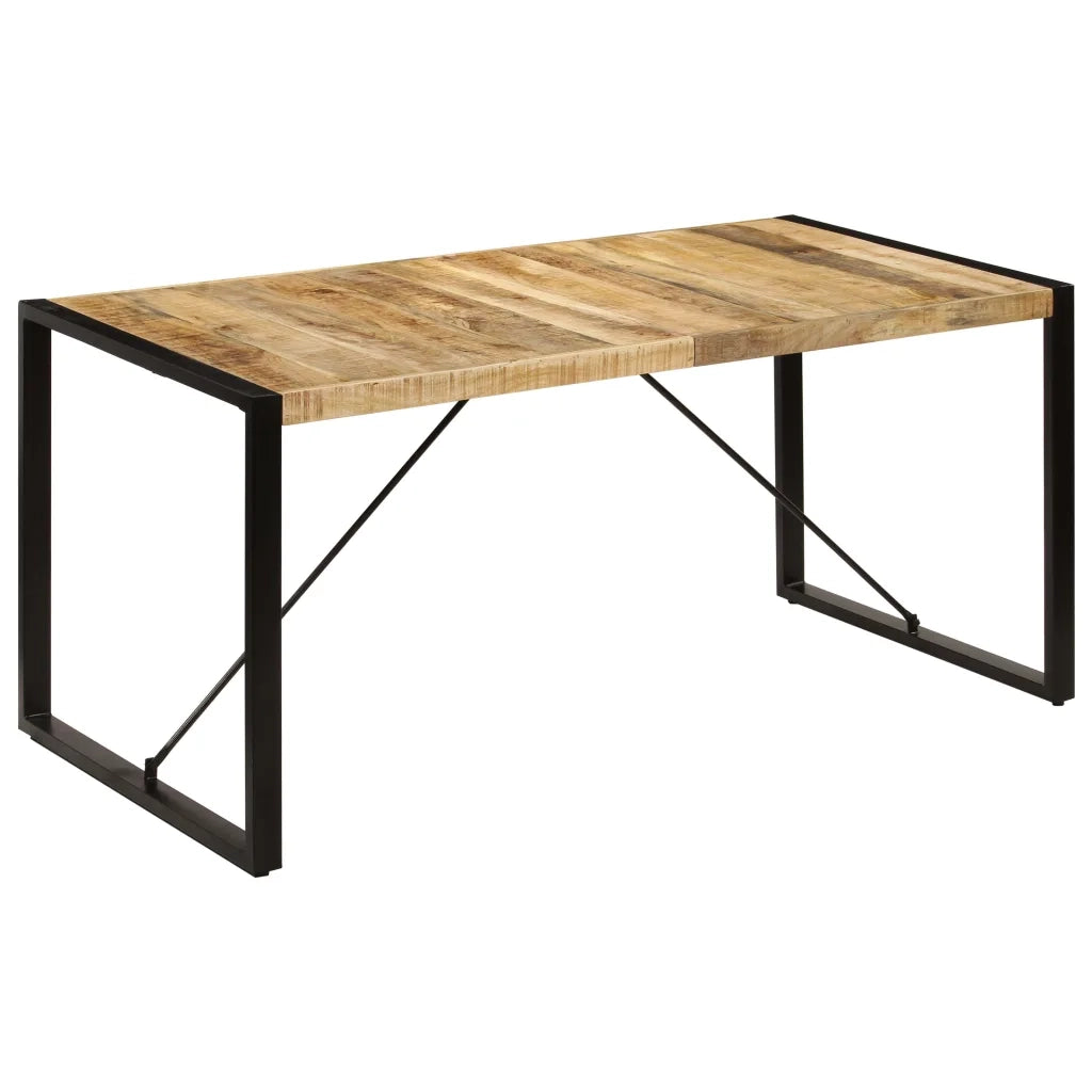 Tavolo da Pranzo 160x80x75 cm in Legno Massello di Mango 247417