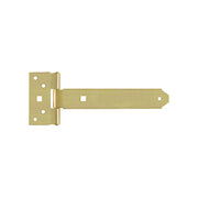 Bandella con cerniera, leggera 400 x 33 x 2,0 mm. - zincato giallo