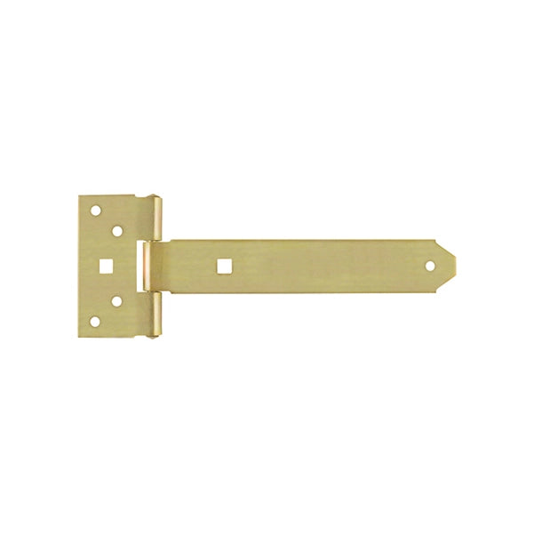 Bandella con cerniera, leggera 400 x 33 x 2,0 mm. - zincato giallo