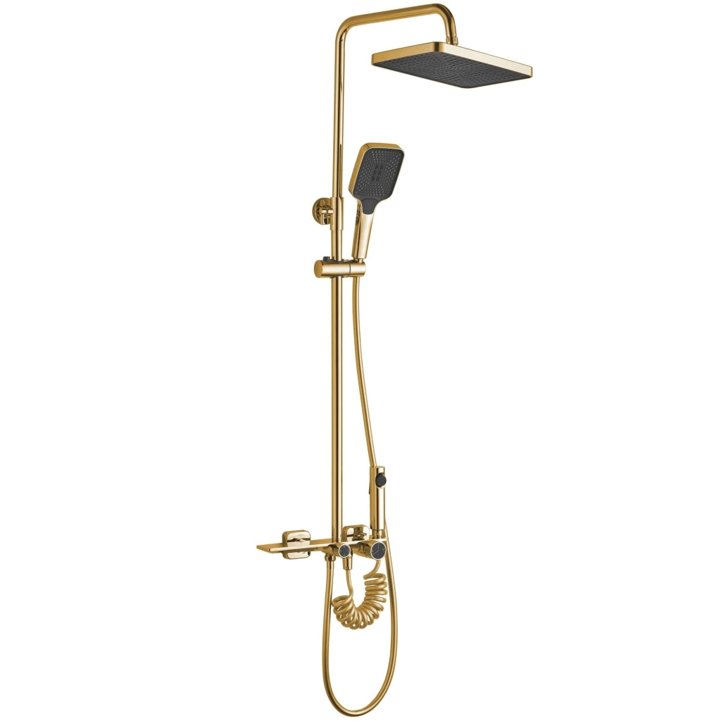 Set Doccia Rea Helix Gold