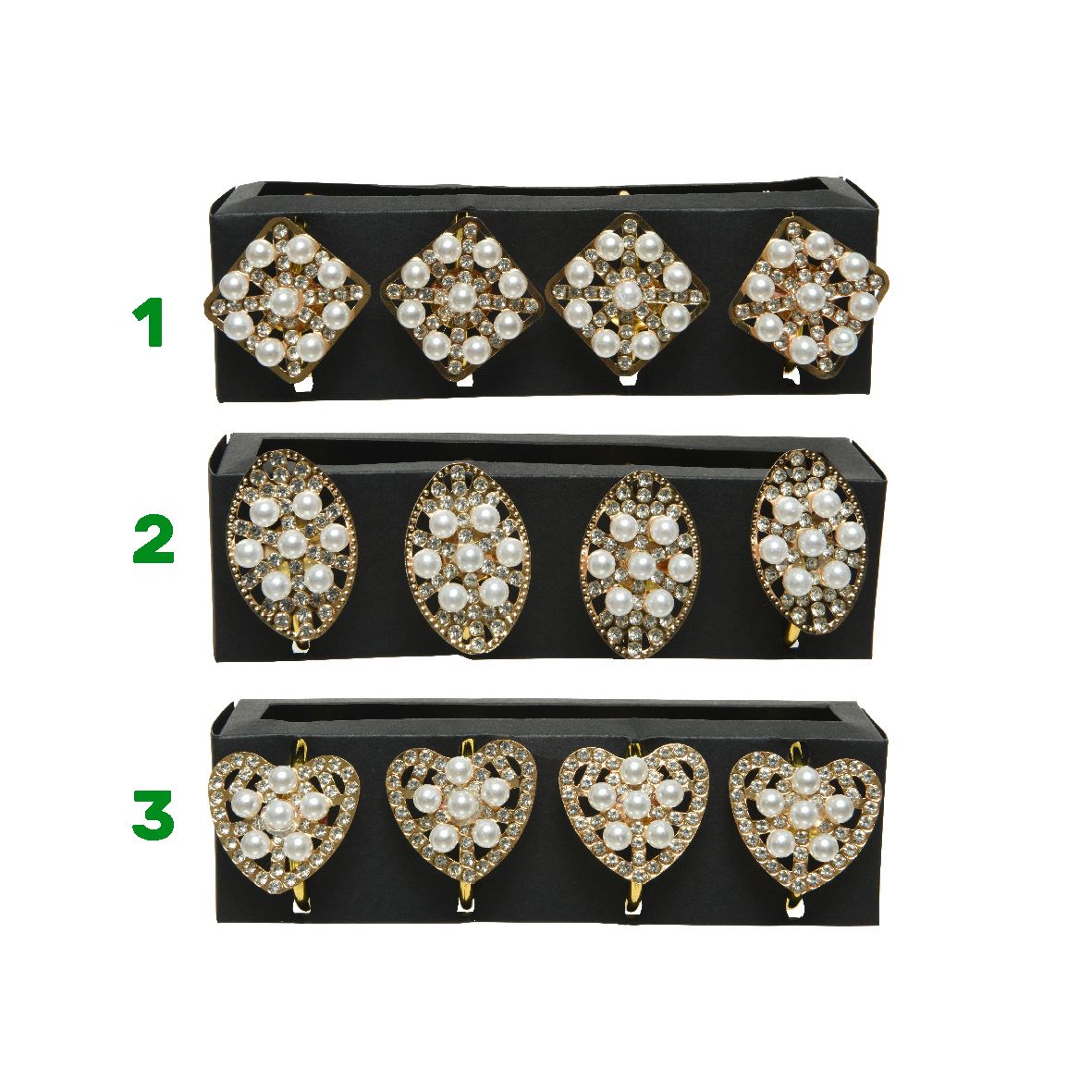 PORTATOVAGLIOLI IN FERRO 3 ASS