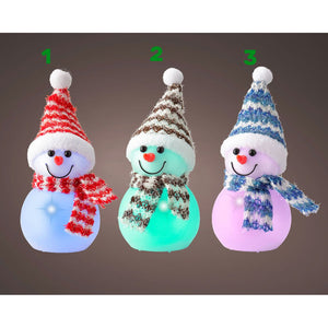PUPAZZO DI NEVE LED MULTI