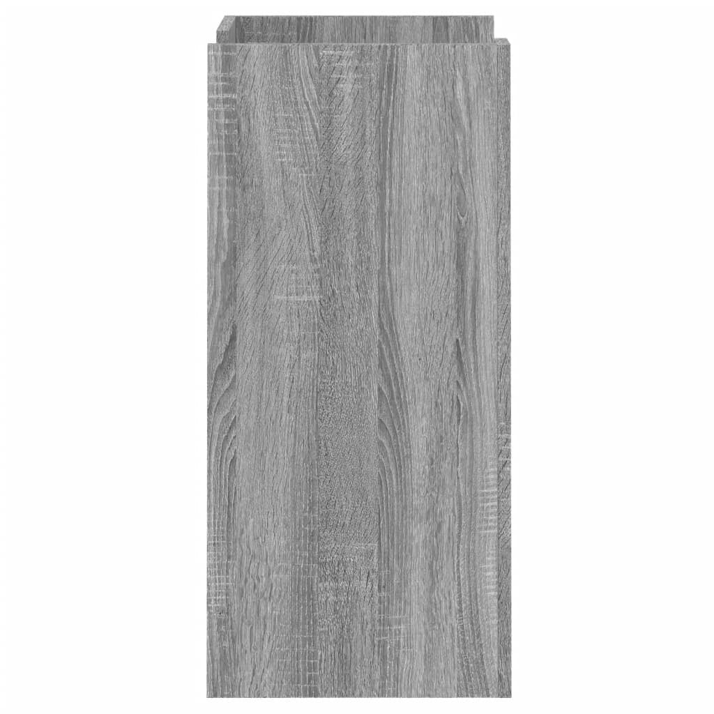 Buffet credenza cassettiera armadio mobile contenitore organizer cucina soggiorno Sonoma 45 x 35 x 75 cm legno ingegnerizzato grigio 02_0036365