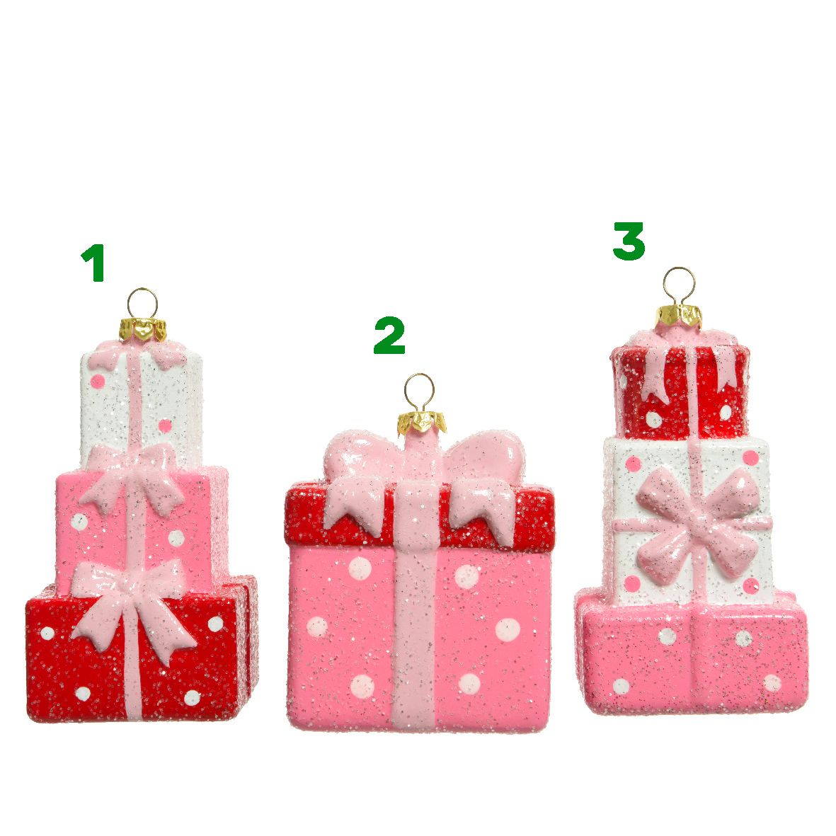 SCATOLA REGALO CON GLITTER