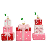 SCATOLA REGALO CON GLITTER