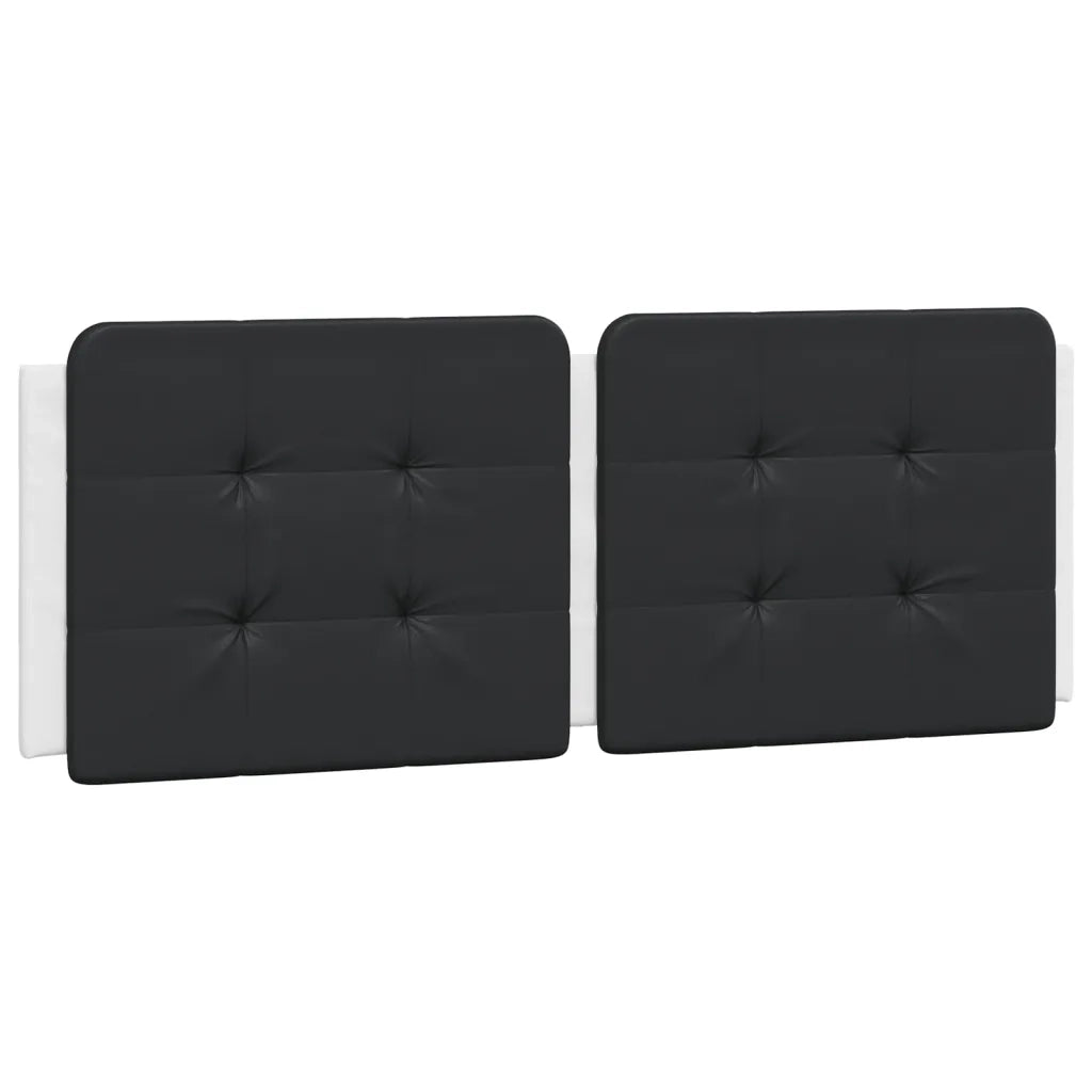 Cuscino Testiera Zadar Nero e Bianco 120 cm in Similpelle CFW4765142