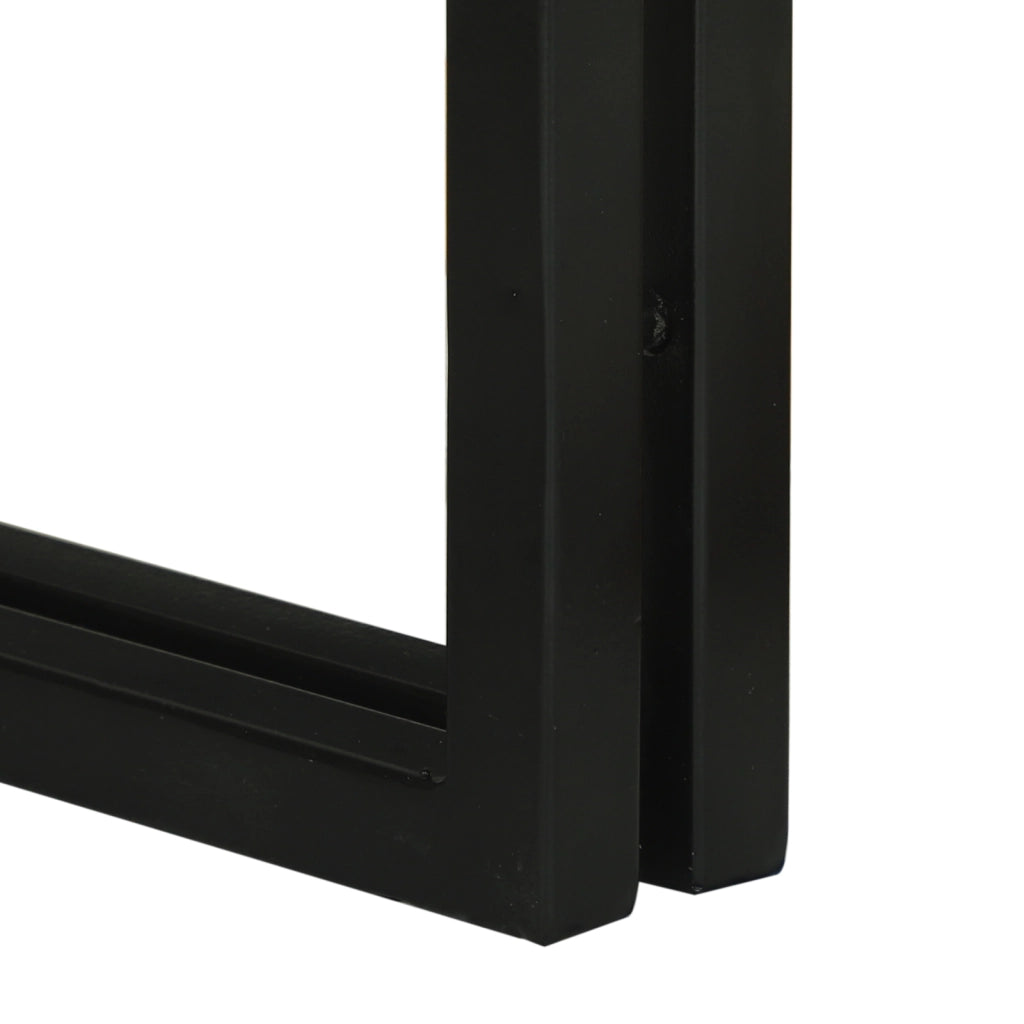 Tavoli da annidamento 3 pcs in legno massello di acacia