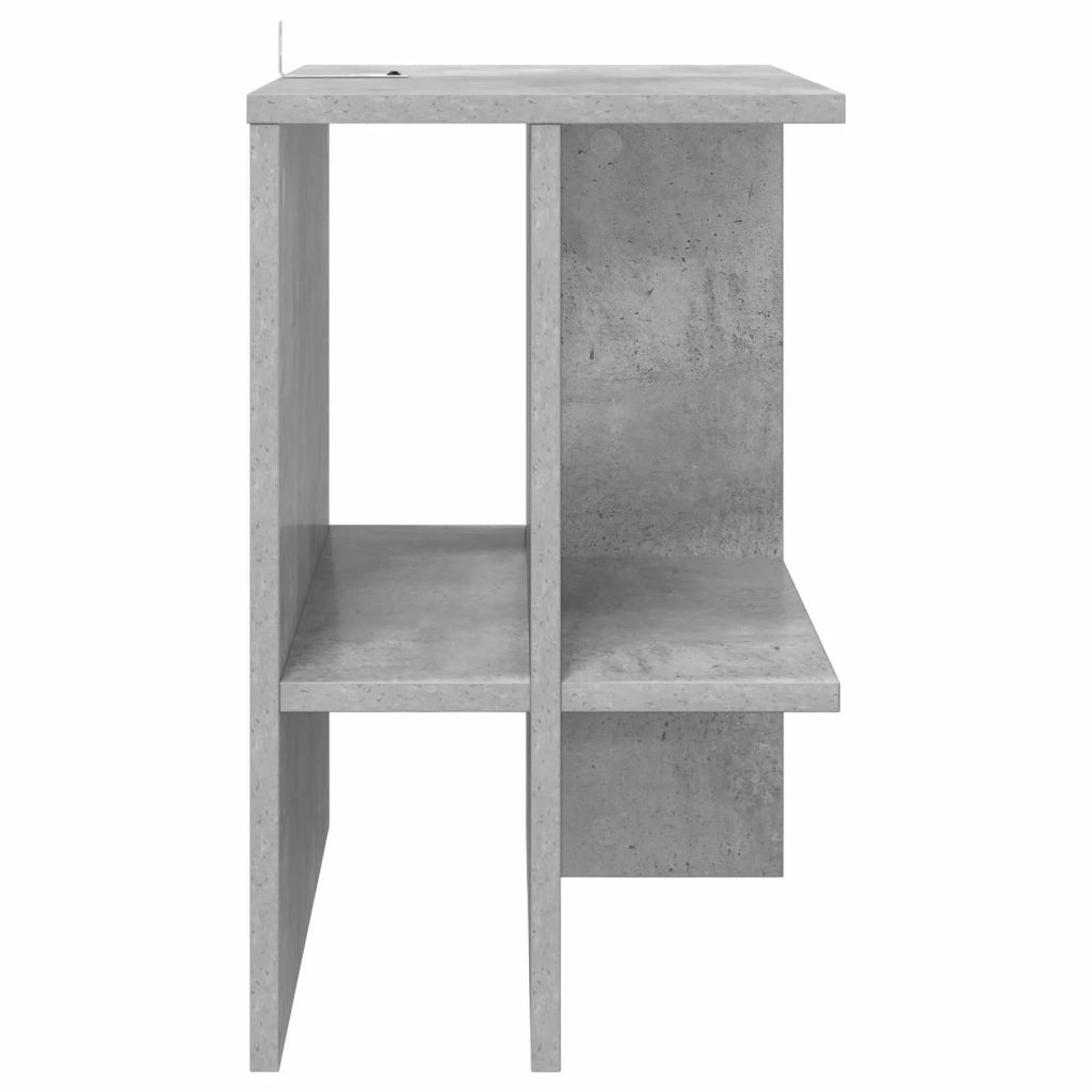 Tavolino da salotto 2 pcs Grigio Cemento 40 x 30 x 49 cm