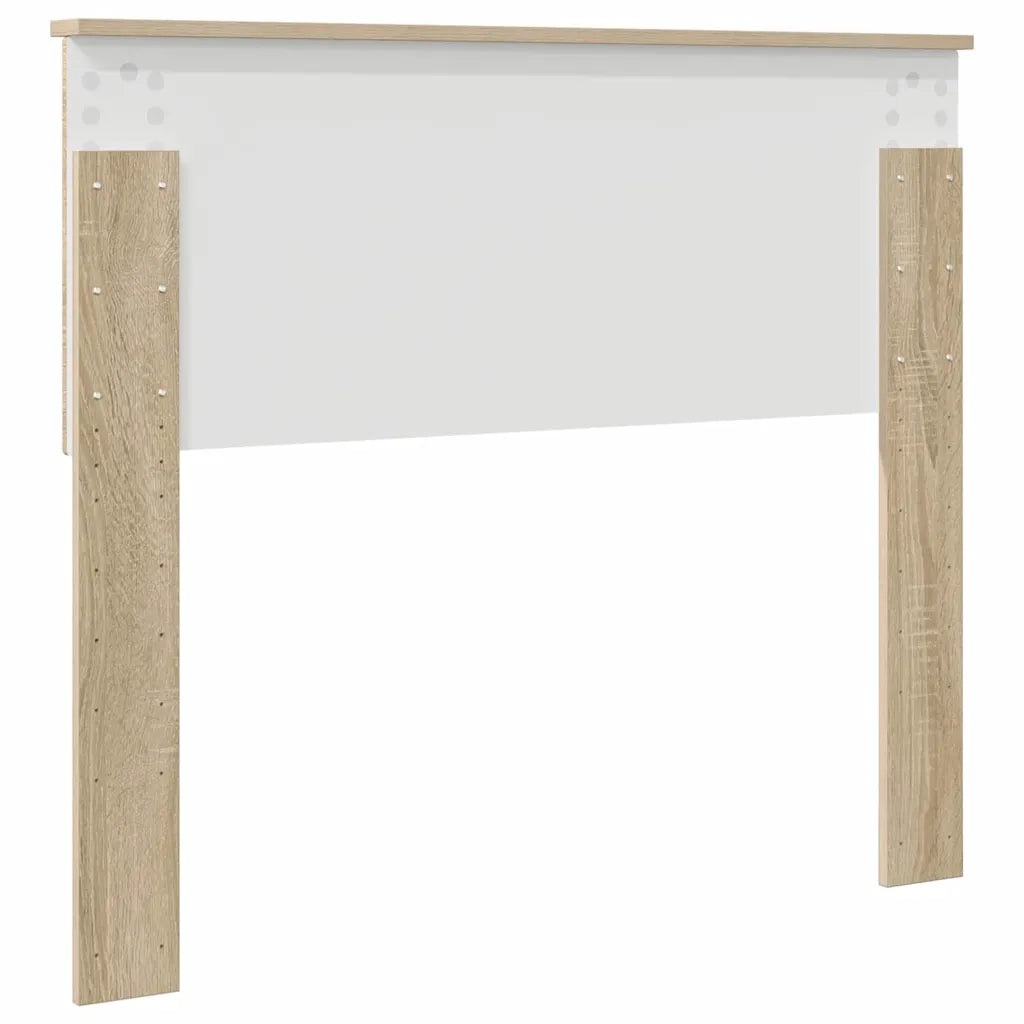 Testiera-Testata-Testiera Decorativa Rovere Sonoma 100 cm Legno multistrato 382736