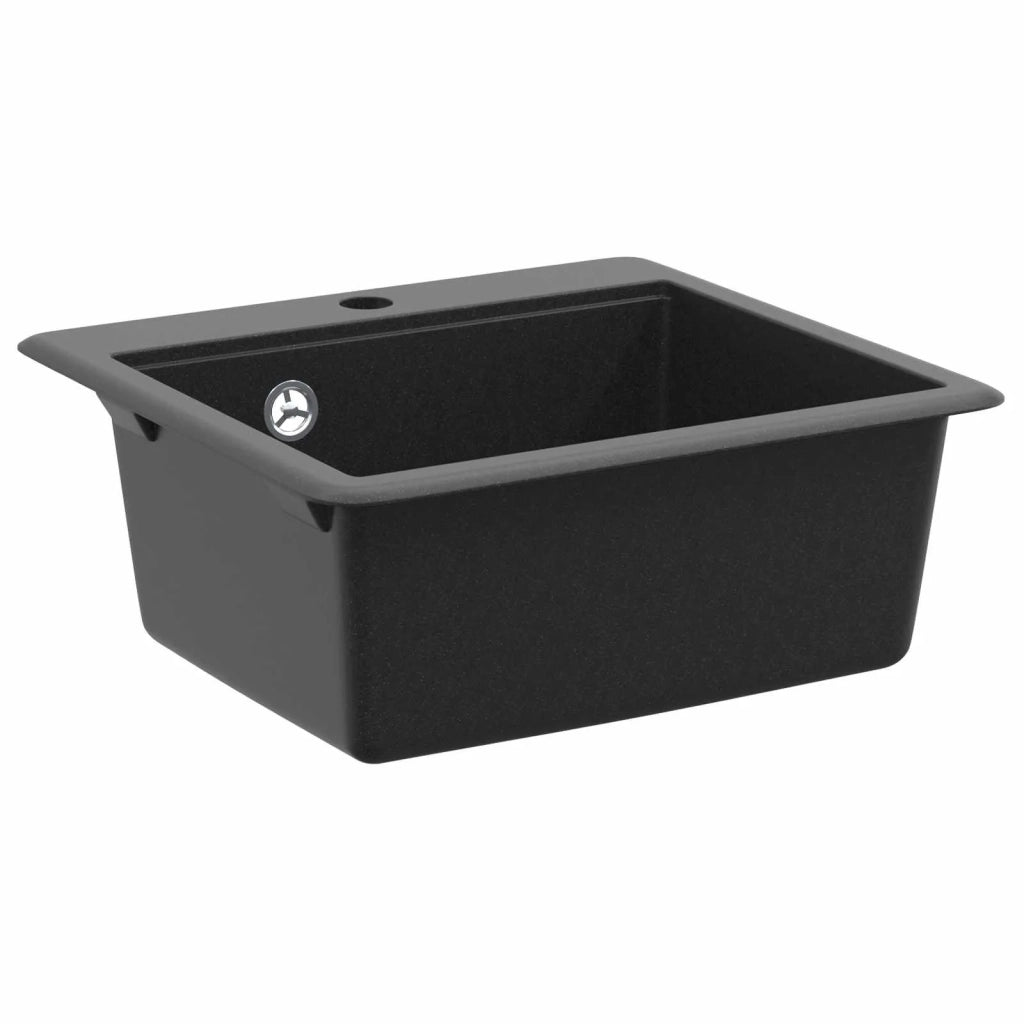Lavello Nero 470 x 440 mm Granito CFW6508936