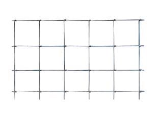 RETE PER OVINI ZINCATA- maglia cm.30x8 fili, filo ø mm.1,9/2,1 - cm.100h. - 1 rotolo T-REX
