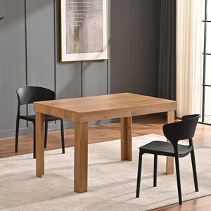 Tavolo da Pranzo Allungabile 120-200x80x76 cm in Legno Quercia