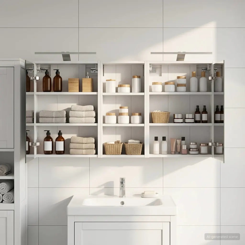 Set di Armadi da Bagno 3 pcs 116 x 16 x 62,5 cm 3403816
