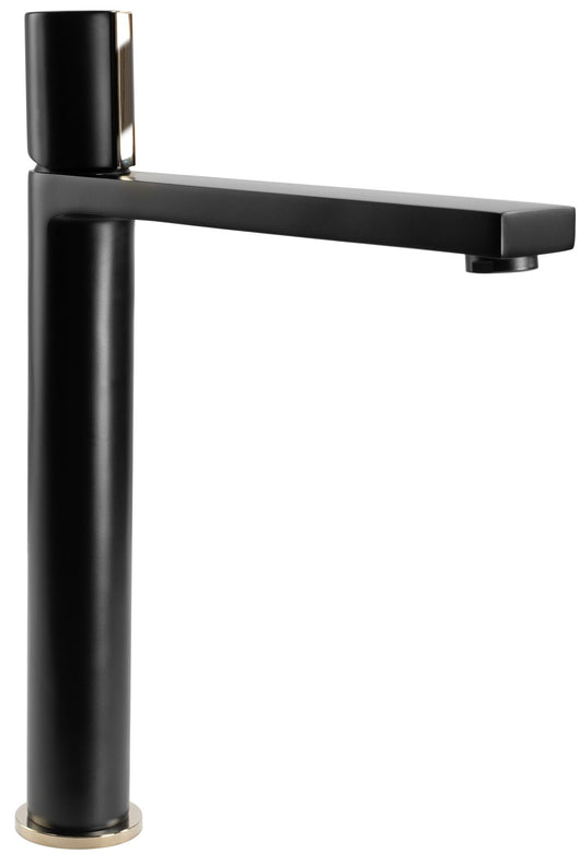 Rubinetto Da Bagno Icon Black Gold High