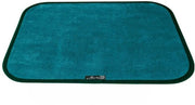 Tappeto Antislip per Porta 65 x 100 cm – Verde – Microvezel Ultra-assorbente – Lavabile – 3 mm – Made in Italy