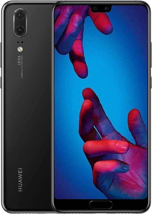 Huawei P20 - Smartphone 14.7 cm (5.8"), (Doppia SIM 4G, 128GB, 20 MP, Android, 8.1 Oreo + EMUI 8.1), Nero (Black)