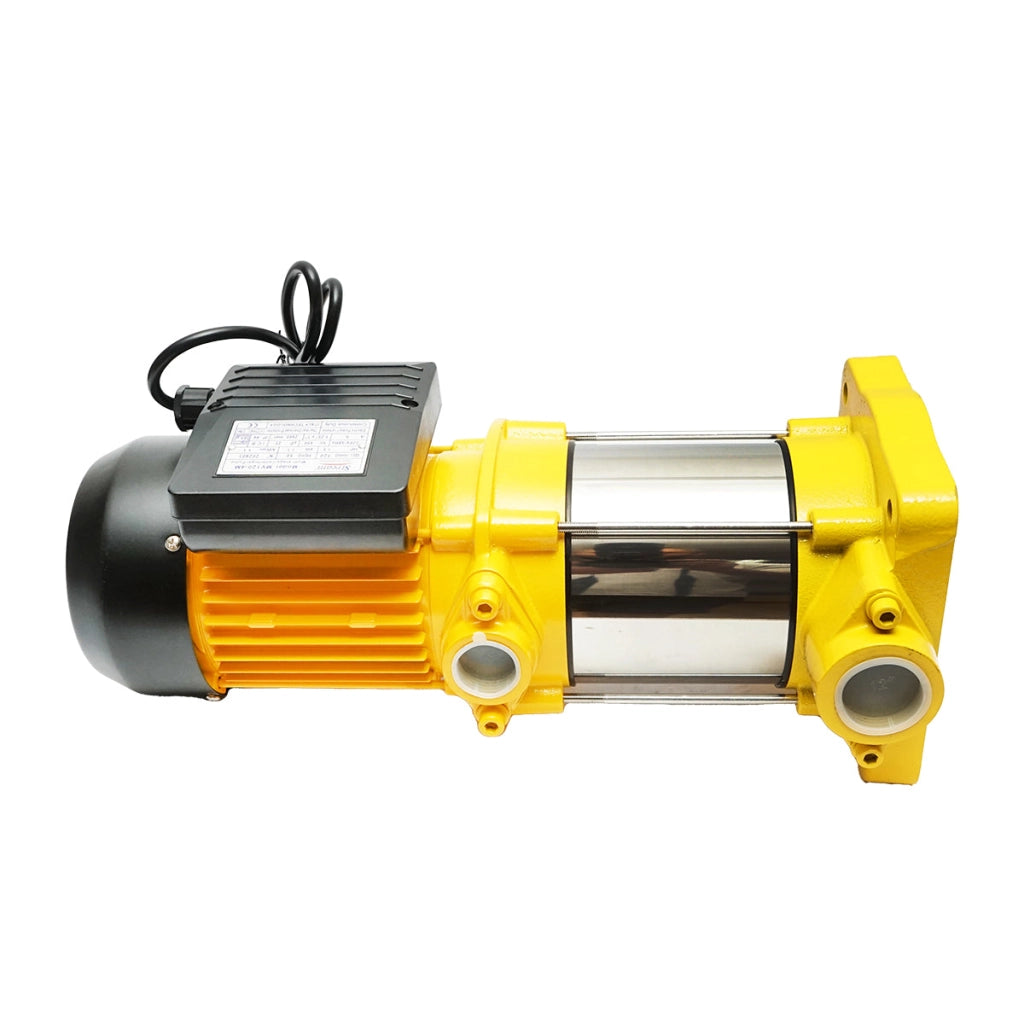 Pompa per il reflusso dell'acqua di superficie multistadio 1100W, 220V, 120L/min, H50m IP44 Breckner Germany.