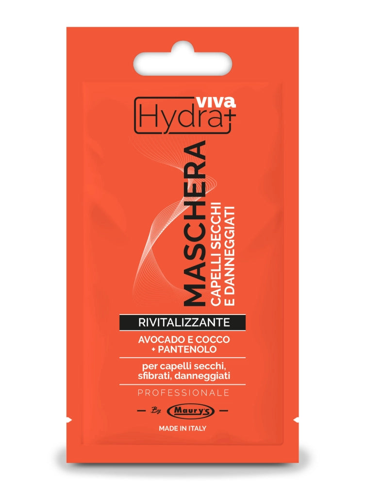 HYDRA VIVA+ MASCHERA PER CAPELLI RIVITALIZZANTE AVOCADO COCCO E PANTENOLO 25 ML