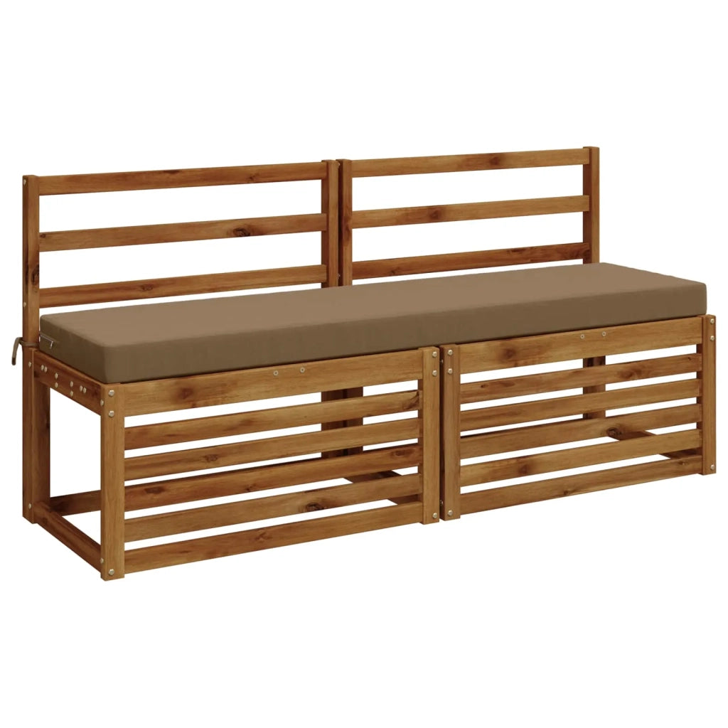 Cuscini per Panchina a 2 Pezzi SOEST 2 pz 100% Poliestere 949887