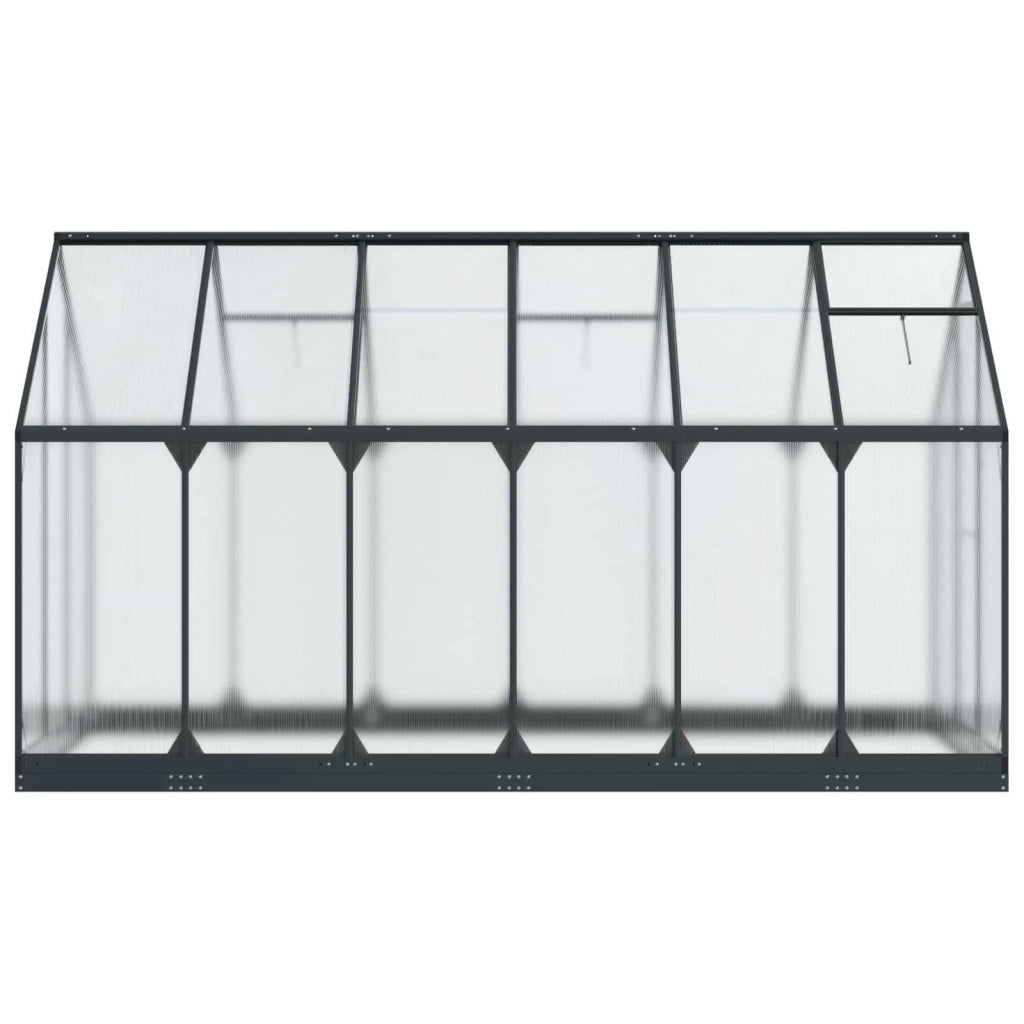 Serra da Giardino con porta Antracite 183,5 x 363,5 x 207 cm 3433044