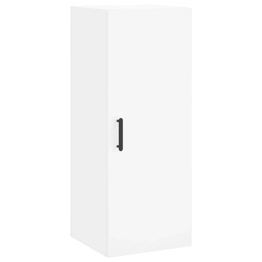 Buffet credenza cassettiera armadio mobile contenitore organizer cucina soggiorno salotto alto 34,5 x 34 x 180 cm legno ingegnerizzato bianco 02_0032417