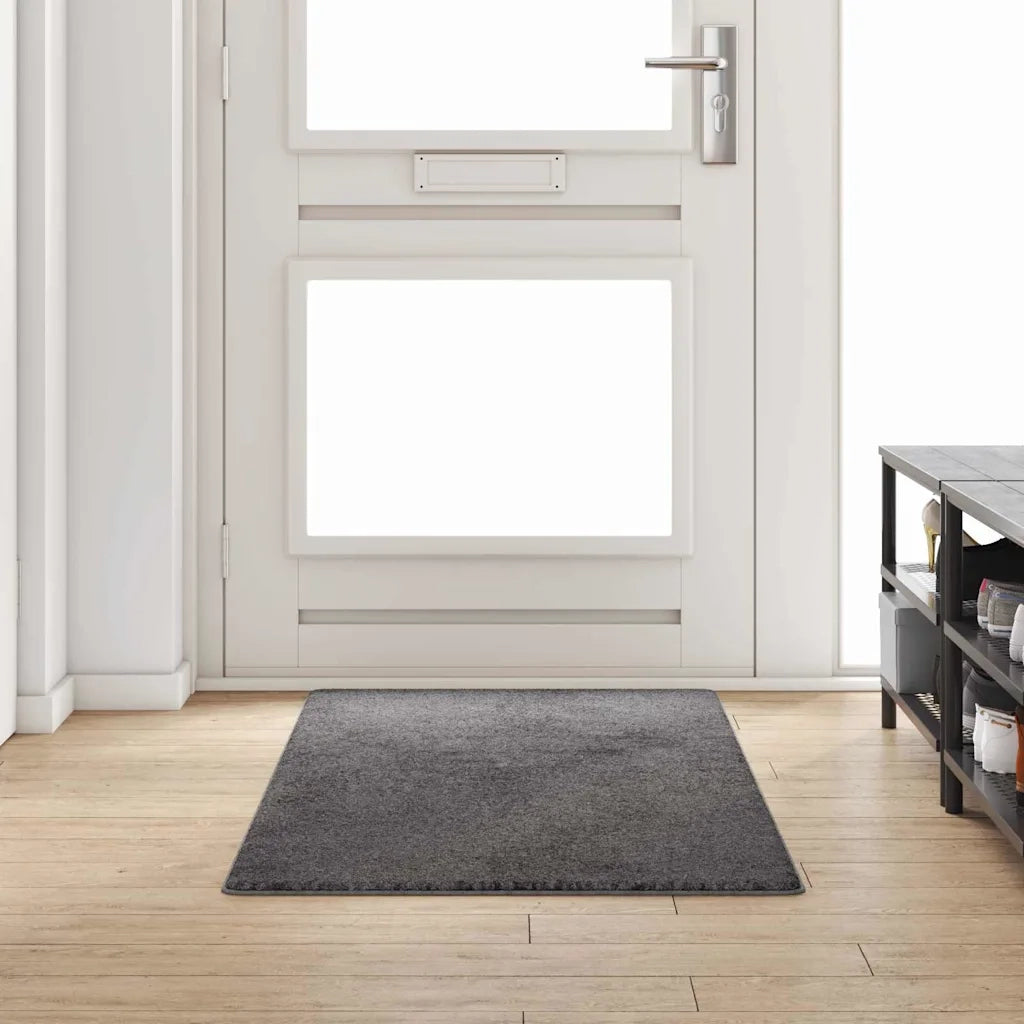 Runner in Moquette | Runner Tappeto Grigio 80 x 200 cm 100% Polipropilene Tuft