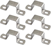 Chiodi a coda quadrata - acciaio inossidabile - set da 6 - 30x30 mm