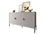 Madia Parenti, Credenza Cassetti, 203x49x83h cm Beige