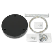 Kit sospensione per plafon MAQ 32/40W nero Milagro