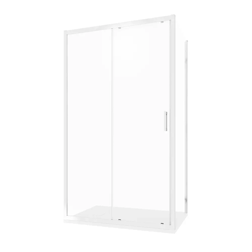 Box doccia 70x120 cm scorrevole vetro temperato 6mm trasparente h198 | Tahiti