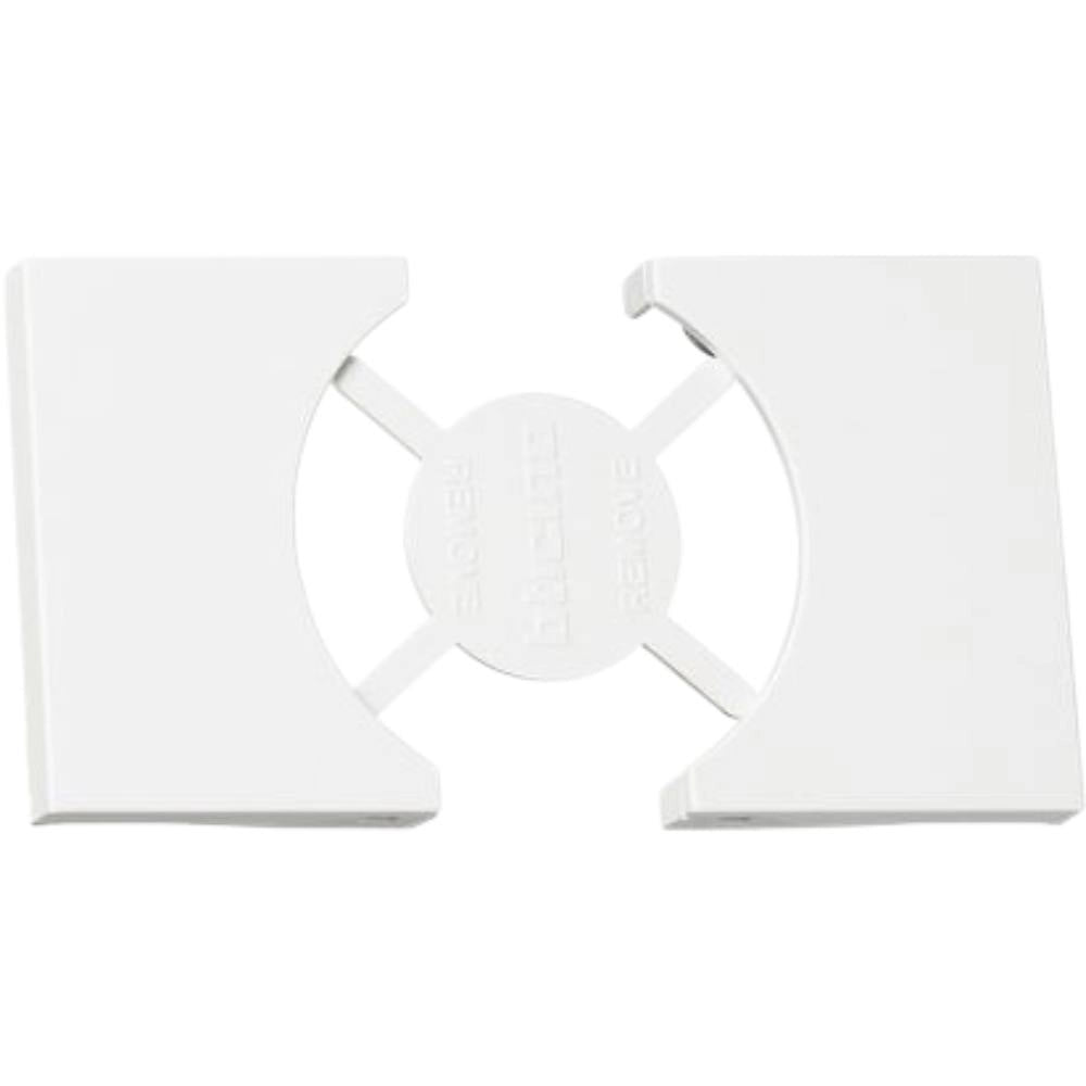 Cover bticino living now per prese standard p40 2 moduli varie finiture *** colore bianco, confezione 1