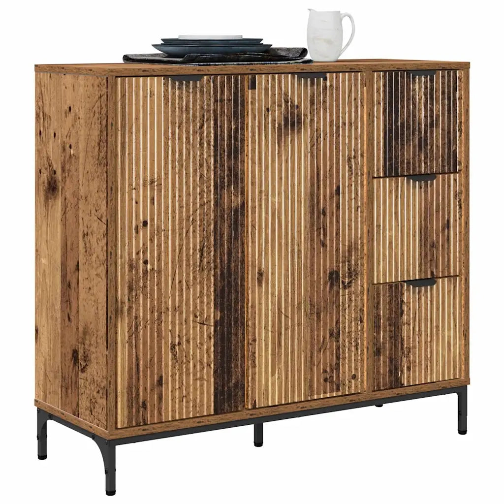 Credenza Legno vecchio 89,5 x 33 x 82 cm Legno multistrato 883462