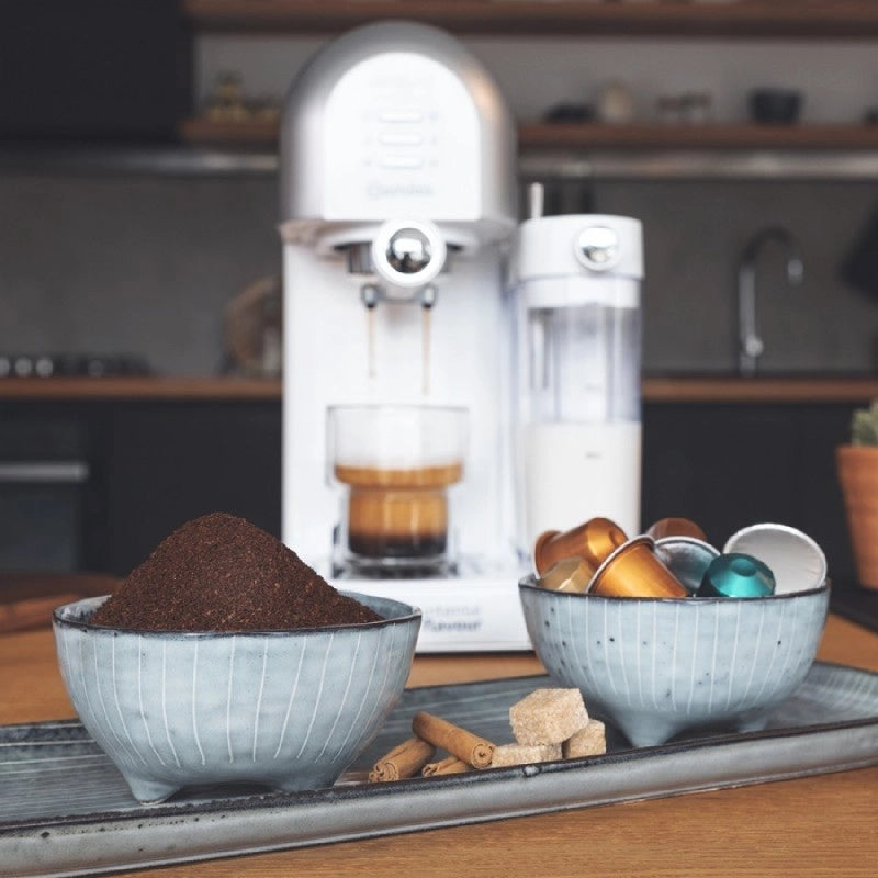 CECOTEC 01594 - Macchina da caffè semi-automatica Cumbia Power Instant-ccino 20 Chic Serie Bianca
