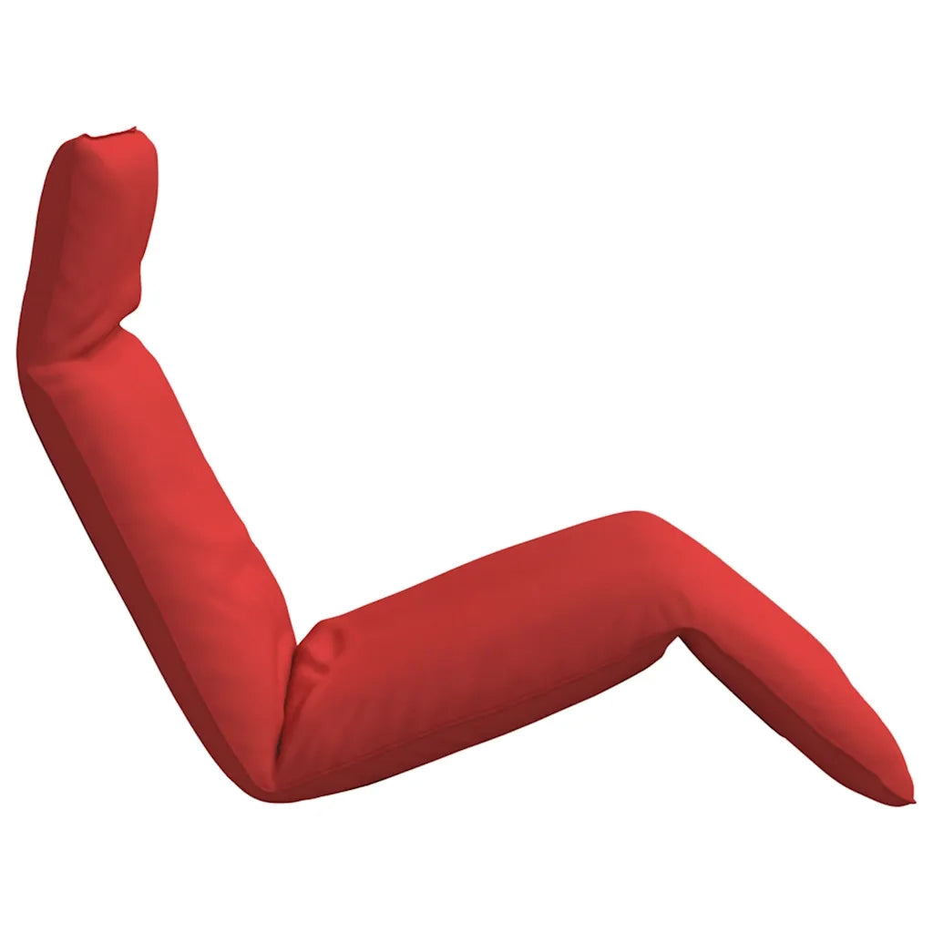 Lettino Pieghevole Rosso 175x54x8,5 cm in Tessuto Oxford 4019752