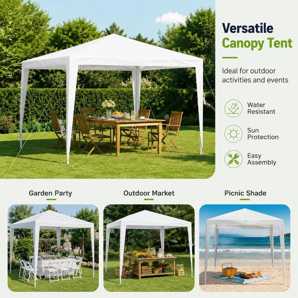 Party Tent 2.5 X 2.5 M White