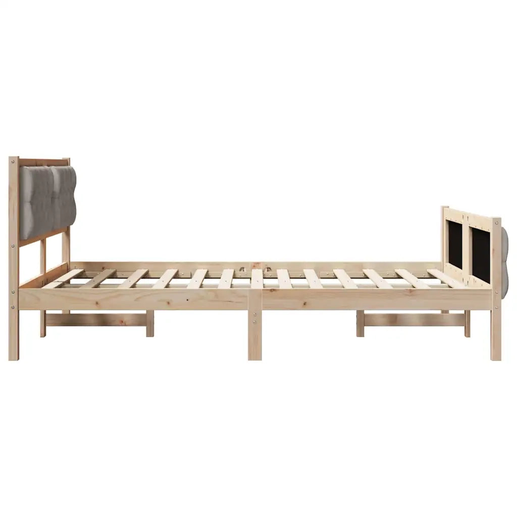 Struttura del letto Talpa 140 x 190 cm Pino massello 3394296