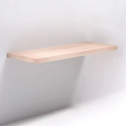 Mensolone in laminato sospeso per lavabi da appoggio arredo bagno made in italy *** finitura- frassino tranché, misu...