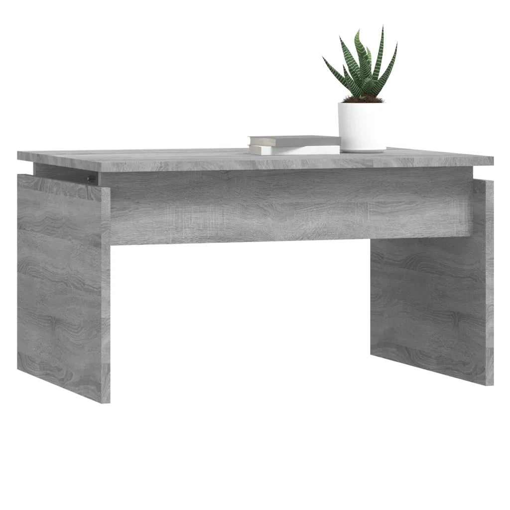 Tavolino da Salotto Grigio Sonoma 68x50x38 cm Legno Multistrato 825841