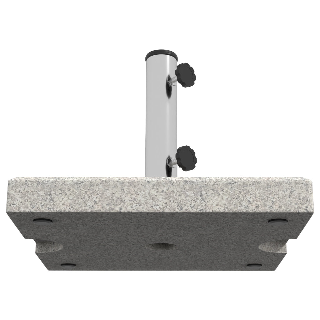 Base per Ombrellone da Giardino ¨C zephmum ¨C Granito Grigio 38x38x38 cm