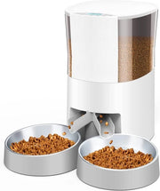 Automatizzatore Cibo per Gatti 4,5L per 2 Animali - Pratico e affidabile alimentatore automatico per il tuo gatto o gatti