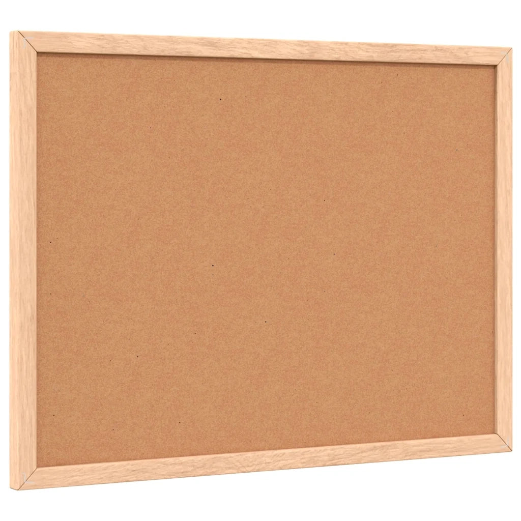Lavagna con Cornice in Legno Massello di Pino Nero 40x30 cm CFW7456659